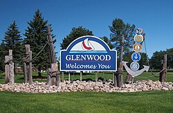 Skyline of Glenwood