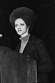 Image 25Kathleen Cleaver delivering a speech, 1971 (from African-American women in the civil rights movement)