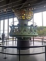 The original 1886–1984 torch of the Statue of Liberty (Liberty Enlightening the World) is housed in the Statue of Liberty Museum on Liberty Island, New York City