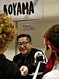 Thumbnail for File:Shigeto Koyama at Saló del Manga de València 20161127.jpg