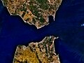 Gibraltarska ožina, Posnetek: NASA