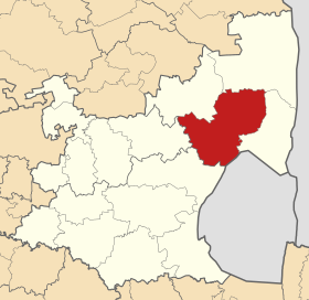 Розташування міста Мбомбела