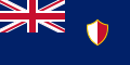 علم مستعمرة مالطا مابين عامي 1923–1943.