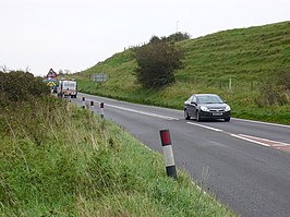 A35 bij Kingston Russell