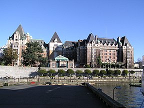 Empress Hotel in Victoria