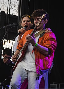 Chairlift performing at Treefort Music Fest, March 2016