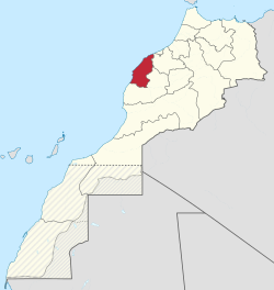 Location in Morocco