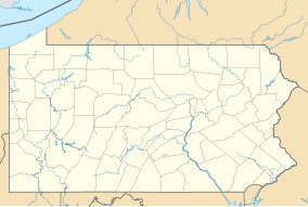 Map showing the location of Sizerville State Park