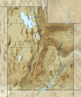 1921 Sevier Valley earthquake is located in Utah