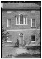 Thumbnail for File:WEST (REAR) ELEVATION, ENTRY - Lancaster County Courthouse, 104 North Main Street at Dunlap Street, Lancaster, Lancaster County, SC HABS SC,29-LANC,1-9.tif