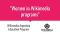 Wikimedia Argentina Education Program