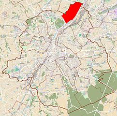 Carte de Neder-Over-Hembeek.