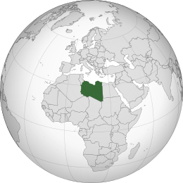 Libia - Localizzazione