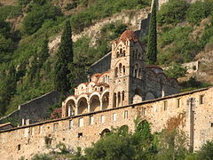 Kláštor Pantanassa v Mystras