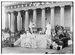 Greek play, circa 1913 or 1914