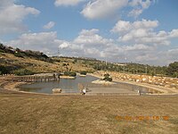 Lake of Sounds, in Rosh HaAyin