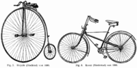 Penny-farthing vs Rover