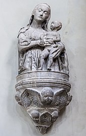 Vierge à L'Enfant (Deuxième moitié du XVe siècle.