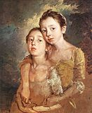 The Artist's Daughters (c. 1759)