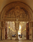 Vézelay Abbey, Vézelay, Yonne.