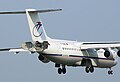 Aérofreins sur le cône de queue d'un BAe 146-300.