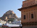 Jodhpur – Mehrangarh-Fort und Haveli im Vordergrund