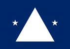 Flag of a NOAA rear admiral