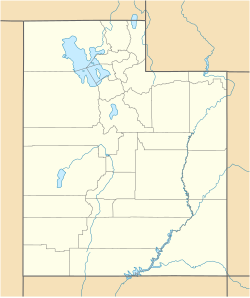 Lapoint is located in Utah