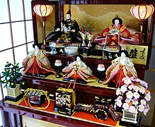 A doll displayed at the Girls' Festival,hina-ningyo,katori-city,japan.jpg