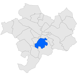 Location in Alt Penedès county