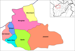 Districts prior to 2005 realignment