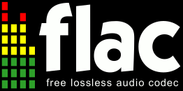 Logo des Free Lossless Audio Codecs (FLAC)