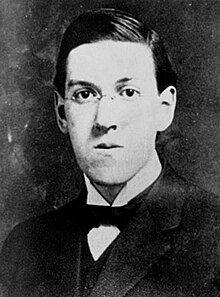 A photograph of H.P. Lovecraft