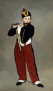 Young Flautist, or The Fifer, Musée d'Orsay, 1866