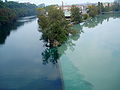 Jonction du Rhône et de l'Arve