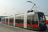 Electric tram in Vienna