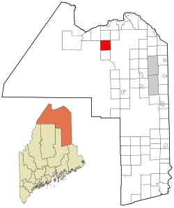 Location of Eagle Lake, Maine