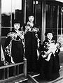 Princess Shigeko and her sisters in 1937.