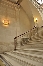 Entrance staircase