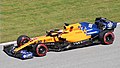 Carlos Sainz Jr. driving the McLaren MCL34 at the 2019 Austrian Grand Prix.