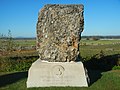 Monument to the 20th Massachusetts Infantry on the Gettysburg battlefield; Roxbury Puddingstone.