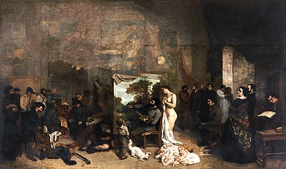 L'Atelier du peintre Gustave Courbet Achat du Louvre avec Les Amis du Louvre, 1919