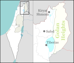 Meron is located in Northeast Israel