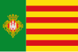 Flag of Castelló de la Plana, Province of Castellón, Valencian Community, Spain