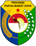 Former temporary emblem of Southwest Papua (2022–2023).