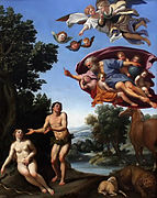 Adán y Eva Domenichino