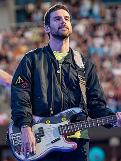 Guy Berryman vuonna 2023.