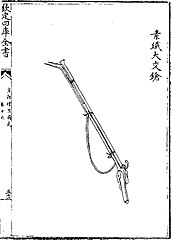 This Jiaozhi arquebus is similar to Java arquebus.