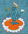 Image 45Vishnu with his Panchajanya (from List of mythological objects)