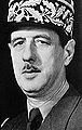 Charles De Gaulle, premier président de la Ve République.